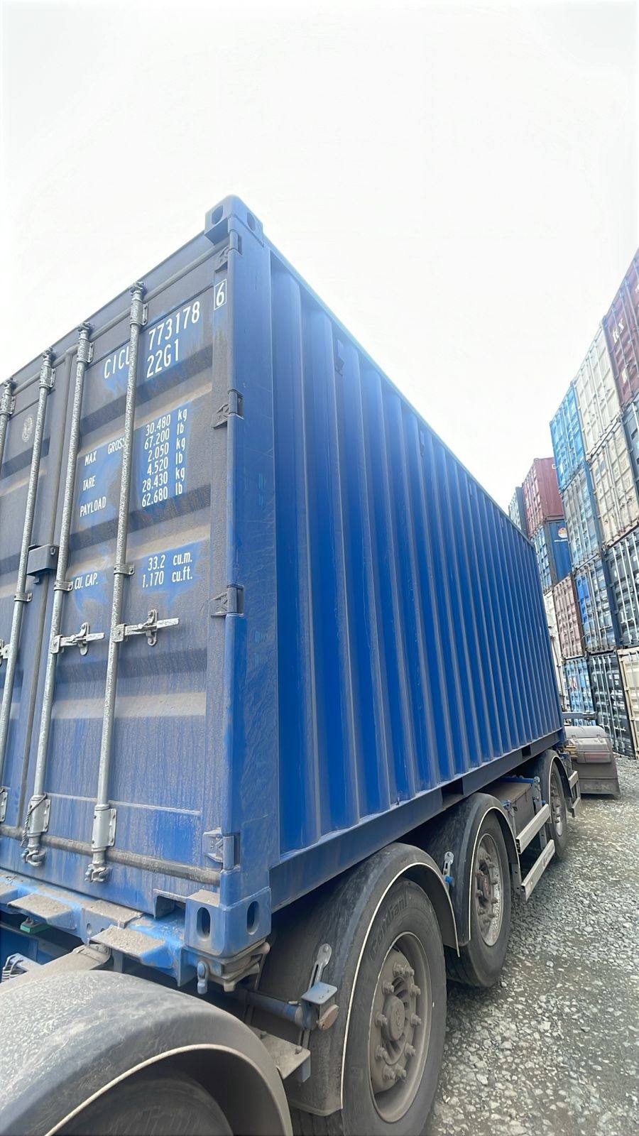 Морской контейнер CICU7731786